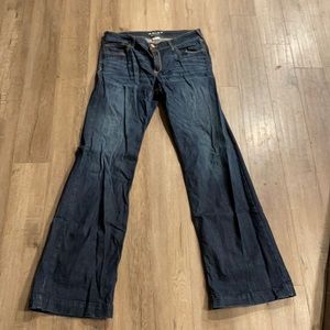 Ariat Dark Wash size 32 extra long trouser jeans